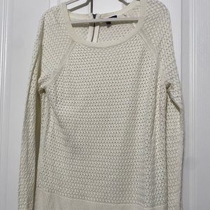 AE White Spring Sweater XL